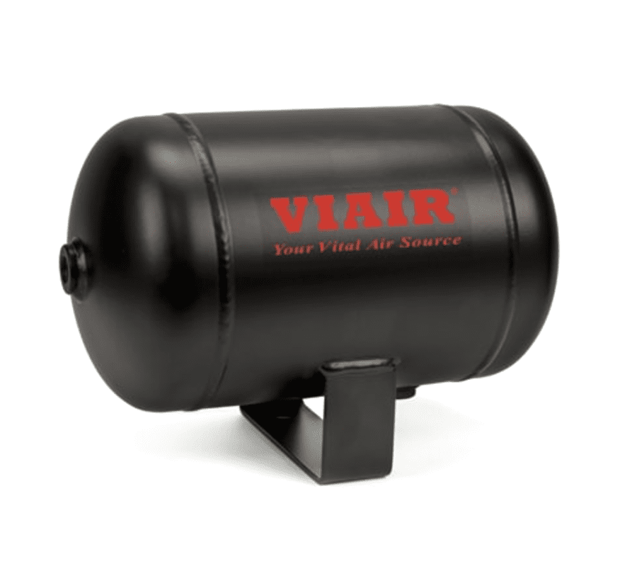 VIAIR 1 Gallon Mini Air Tank (2) 1/4" Ports 91010