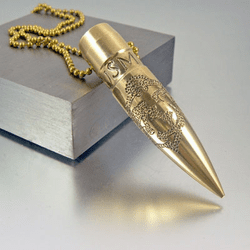 .50 Caliber Bullet Necklace | USMC