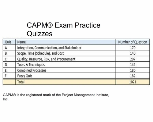 CAPM日本語版受験参考書