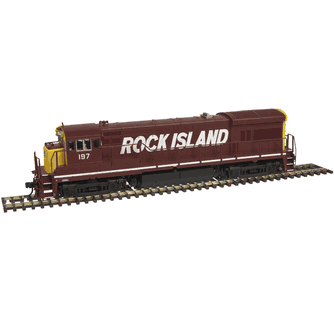 ATLAS 10002347 HO U33B CRIP 197 (Rock Island) Locomotive w