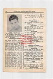 Boxing Clipping #2600 - Tony Caragliano, Sammy Fuller