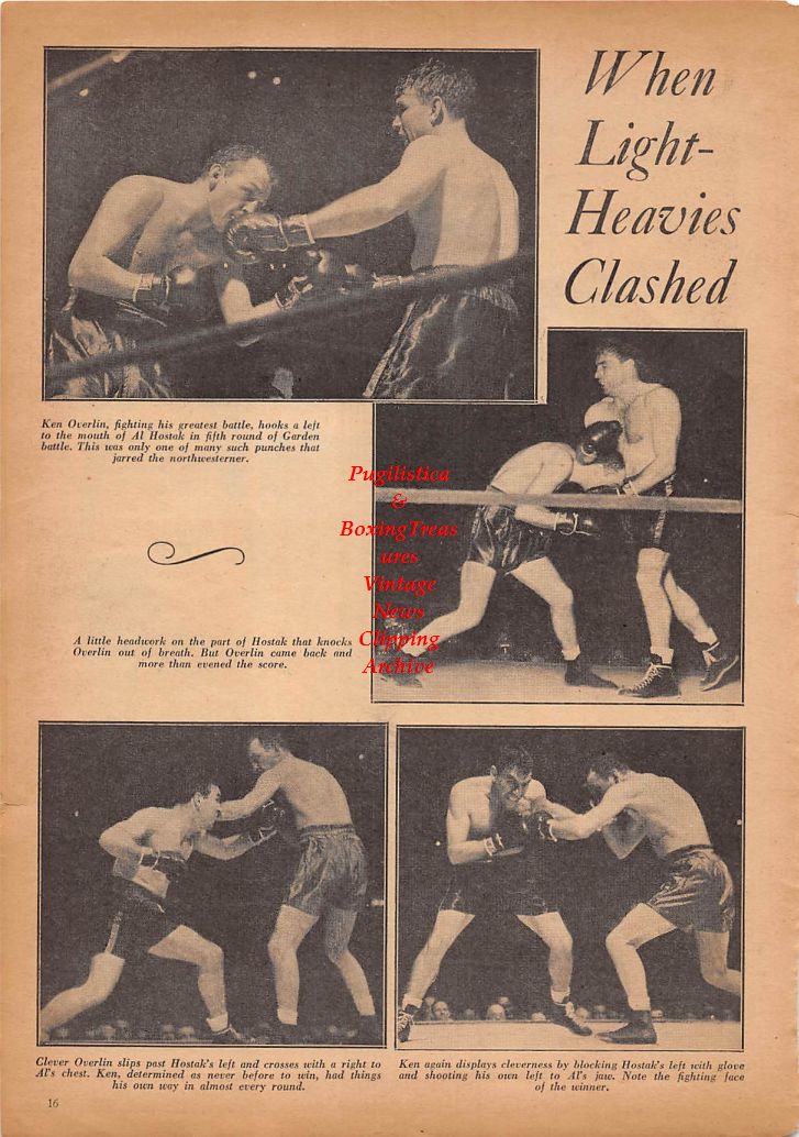 Boxing News Clipping 181 Ray Lunny, Rush Dalma, Small Montana, Kui