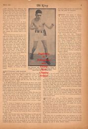 Boxing News Clipping #637 - Pete Herman