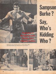 Wrestling News Clipping #56 - Sampson Burke
