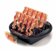 Presto PowerCrisp microwave bacon cooker