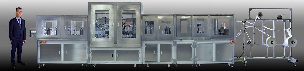 Automated N95 Medical Face Mask Making Machine|Sharpertek USA