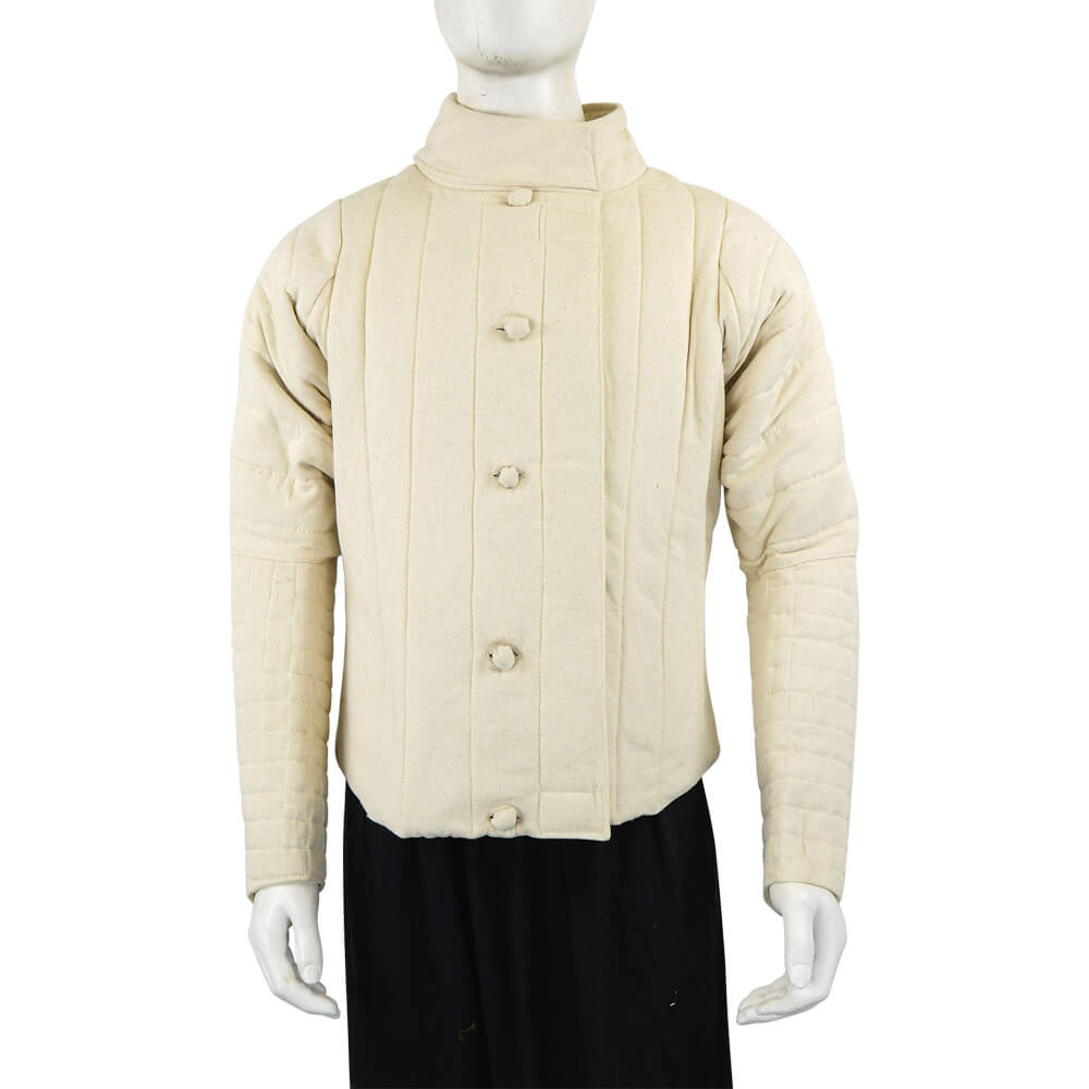 Fencing Jacket Natural SNMC7601E by Historical Clothing Realm