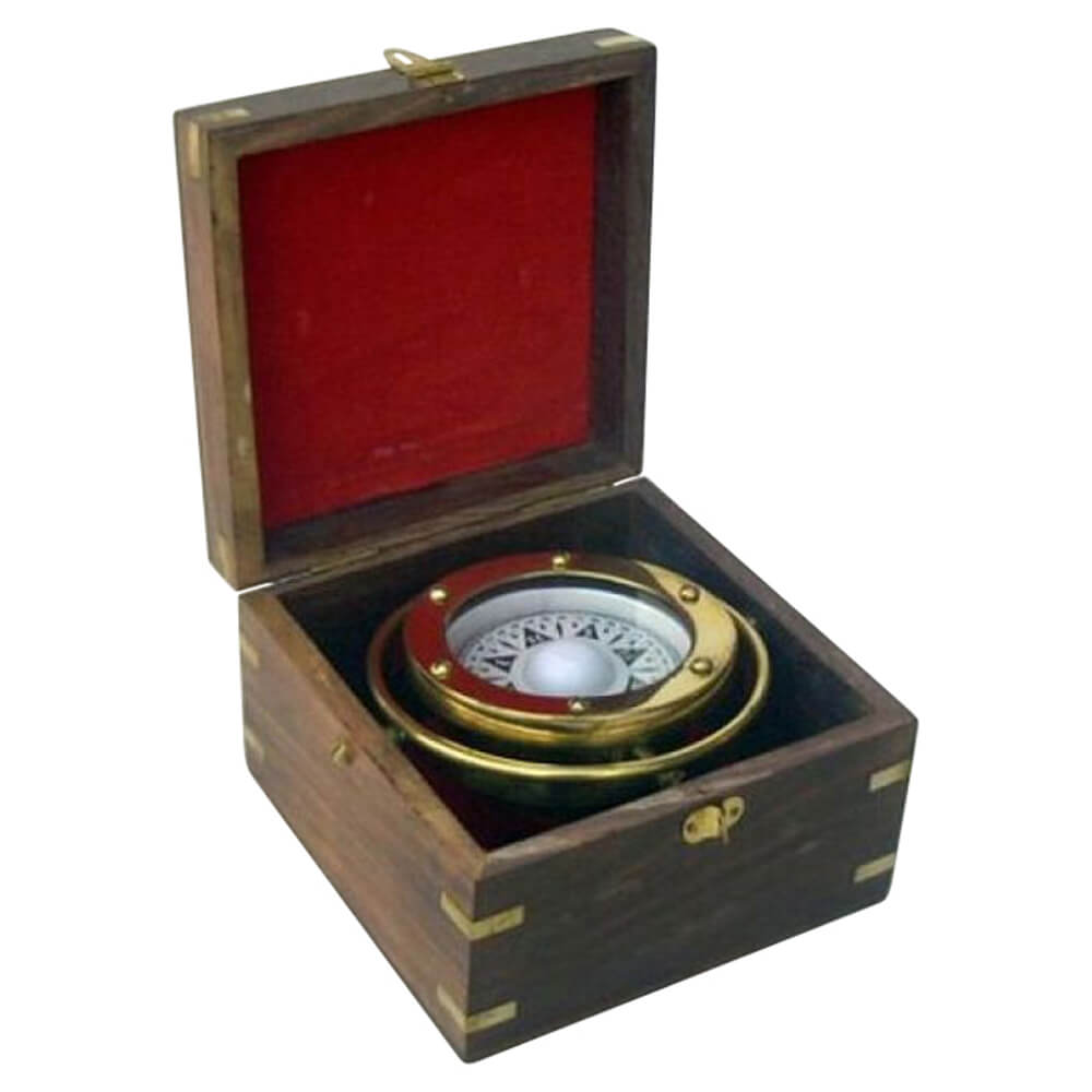 Gimbal Compass Nautical Decor