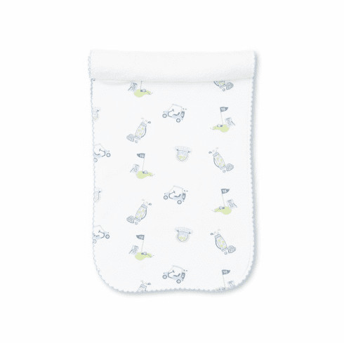 Kissy Kissy 18 Holes Print Burp S2218H30Pblue