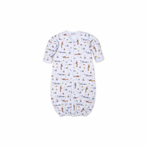 Kissy Kissy All Aboard Print Convertible Gown F19AA14P