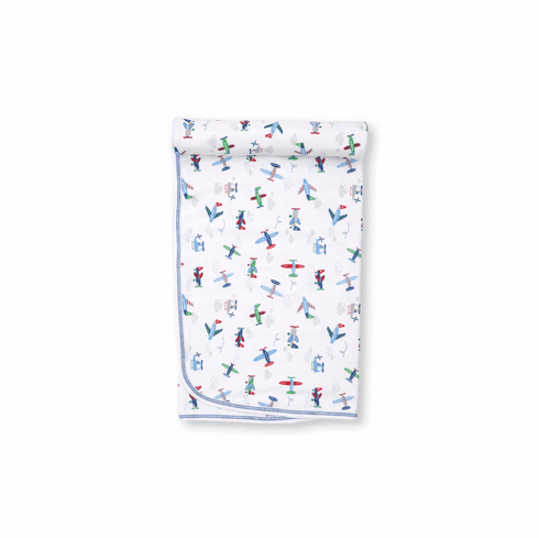 Kissy Kissy Awesome Airplane Print Blanket F20AA08P
