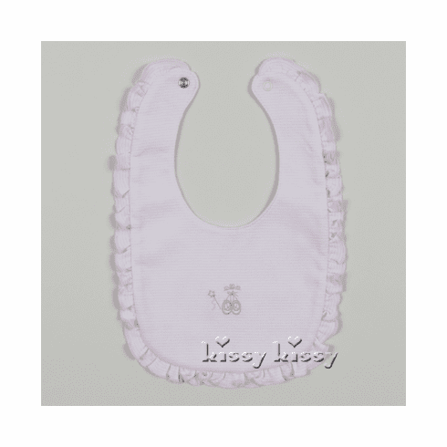 Kissy Kissy Baby Dancers Stripe Bib F15162-13ST