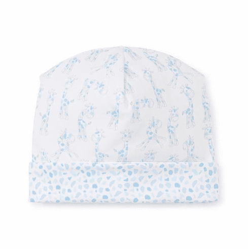 Kissy Kissy Baby Giraffes Print Hat S19BG06Pblue