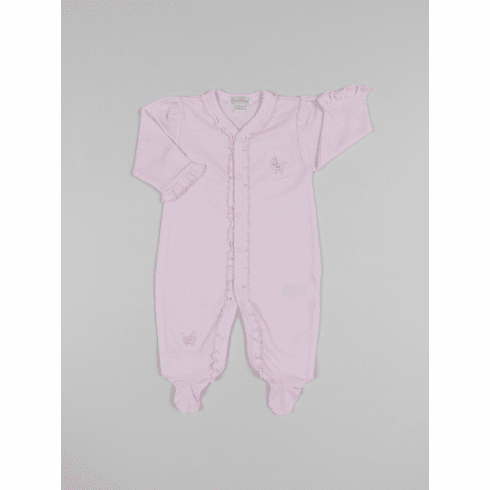 Kissy Kissy Baby Girl Ruffle Footie F18BG04R