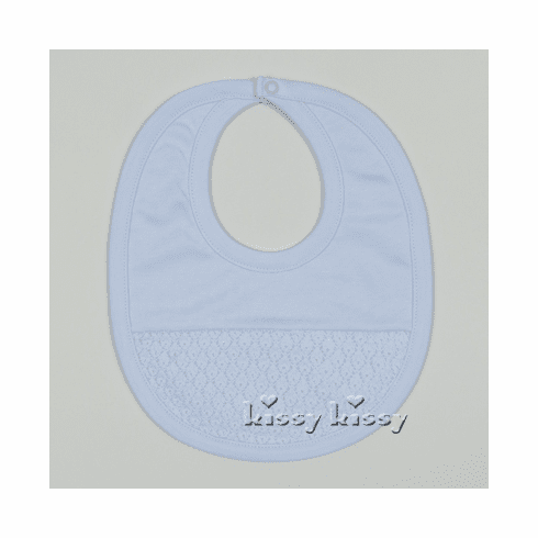 Kissy Kissy Baby Grand Bib S16188-13blue
