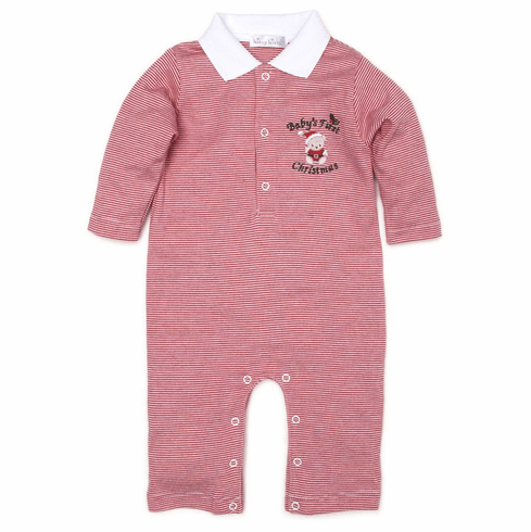Kissy Kissy Baby's First Christmas Playsuit BFC10ST