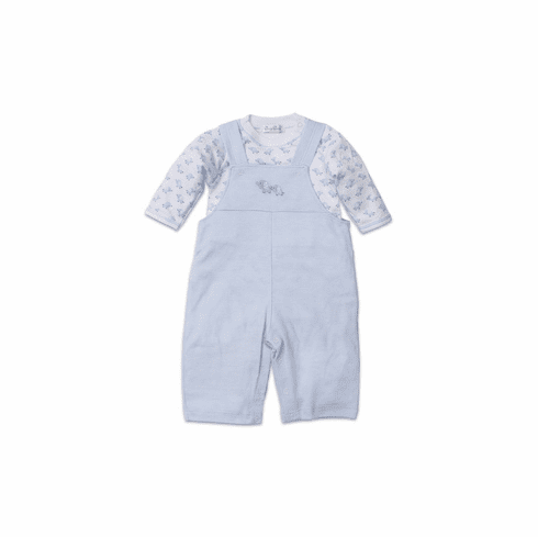 Kissy Kissy Baby Trunks Overall Set F19BTblue