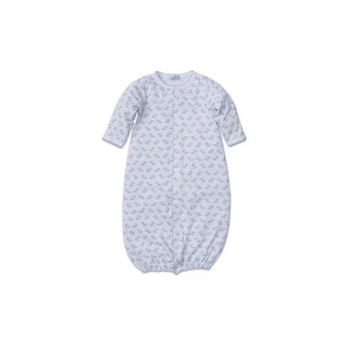 Kissy Kissy Baby Trunks Print Convertible Gown F19BT14Pblue