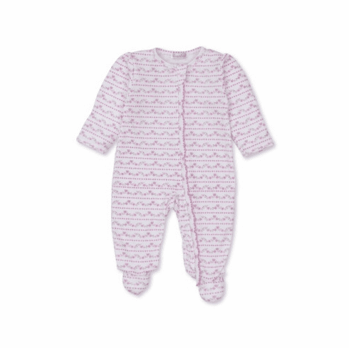 Kissy Kissy Ballet Blossoms Comp. Footie with Zipper BB04cz