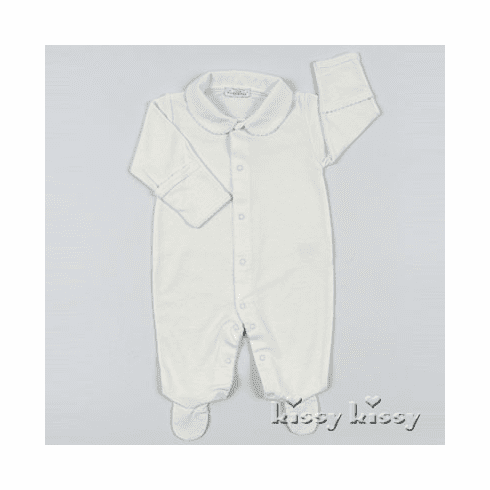 Kissy Kissy Basics Footie with Collar