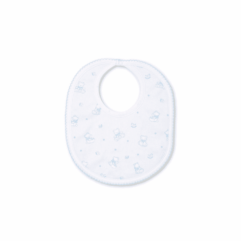 Kissy Kissy Bearly Believable Bib F20BB13blue