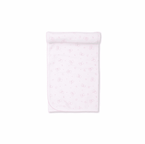Kissy Kissy Bearly Believable Blanket F20BB08pink