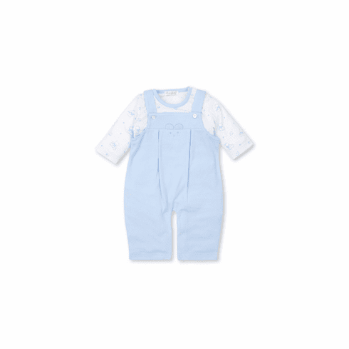 Kissy Kissy Bearly Believable Blue Overall F20BB