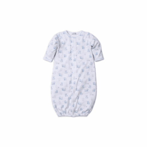 Kissy Kissy Beary Cute Print Convertible Gown F19BC14Pblue