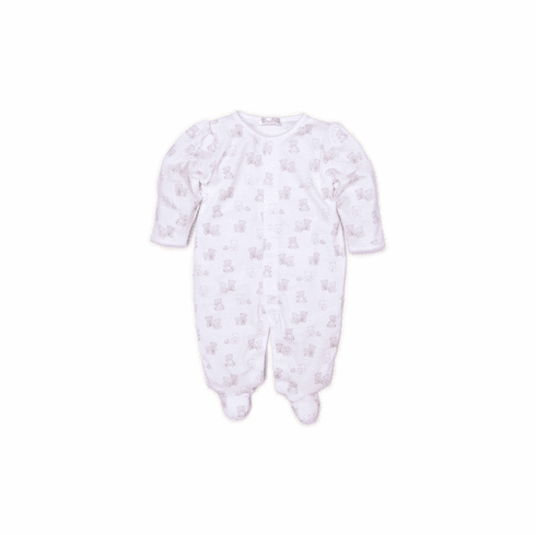 Kissy Kissy Beary Cute Print Footie F19BC04Ppink