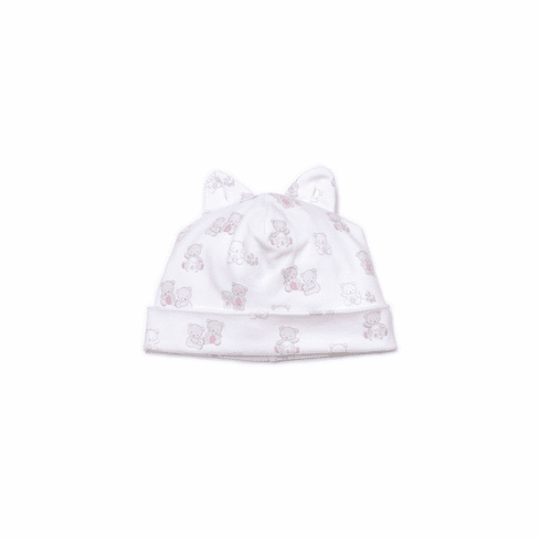 Kissy Kissy Beary Cute Print Hat F19BC06Ppink