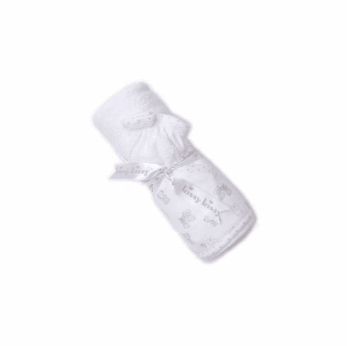 Kissy Kissy Beary Cute Print Towel and Mitt F19BC09Ppink