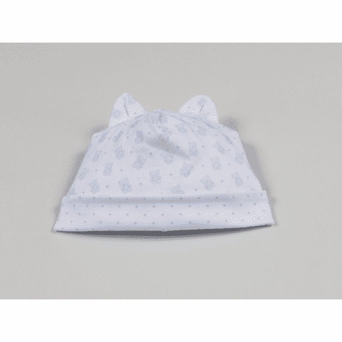 Kissy Kissy Beloved Bears Print Hat F18BB06PBlue