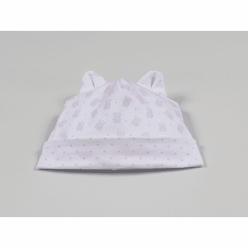 Kissy Kissy Beloved Bears Print Hat F18BB06PPink