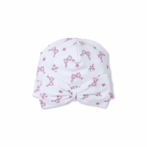 Kissy Kissy Blooming Bows Print Hat F24BB06pk