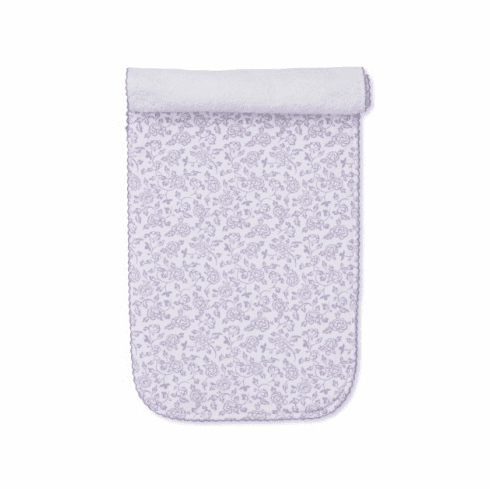 Kissy Kissy Blooming Vines Print Burp SSBV30Plilac