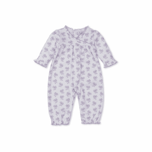 Kissy Kissy Bows All Around Print Playsuit F23BAA10Plilac