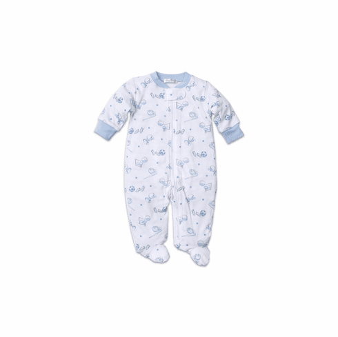 Kissy Kissy Boys Games Footie with Zipper F19BG04Z