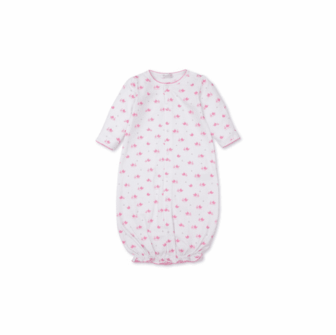 Kissy Kissy Breaching Whales Print Convertible Gown S21BW14Pfuchsia