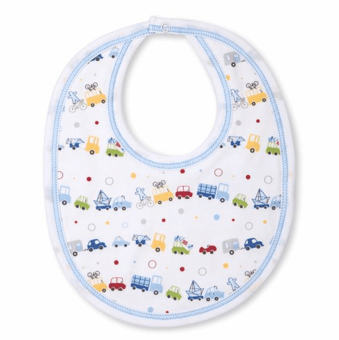Kissy Kissy Bumper Traffic Print Bib S21BT13P