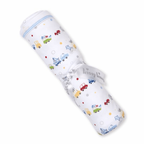 Kissy Kissy Bumper Traffic Print Blanket S21BT08P