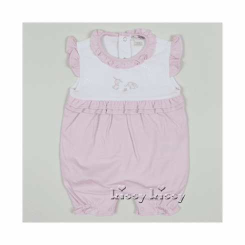 Kissy Kissy Bunches Of Bunnies Slvlss. Short Playsuit S16292-36pink