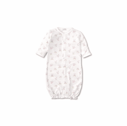 Kissy Kissy Bunny Buzz Print Convertible Gown S20BB14Ppink