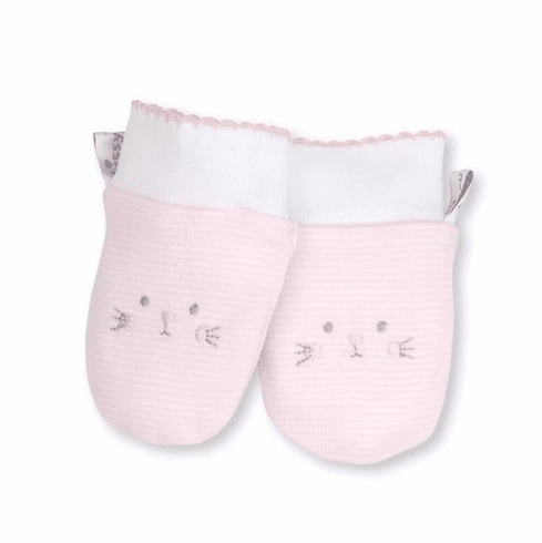 Kissy Kissy Bunny Hugs Mittens S21BH12Ppink