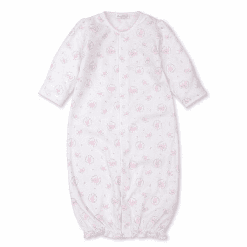 Kissy Kissy Bunny Hugs Print Convertible Gown S21BH14Ppink