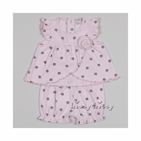 Kissy Kissy Charisma Print Sunsuit S13466-42Ppink