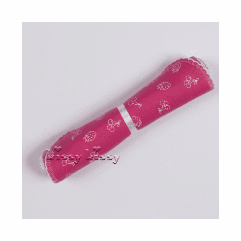 Kissy Kissy Cherry Berries Print Burp S17411-30Pfuchsia
