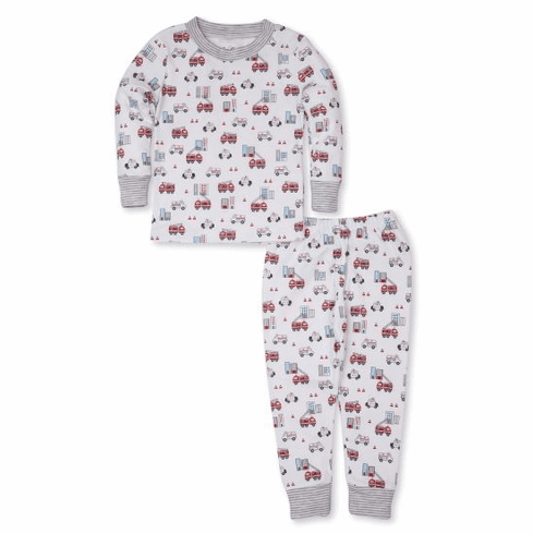 Kissy Kissy City Rescue Print Long Pajamas S21CR190Pt