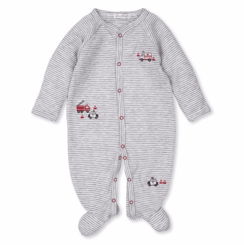 Kissy Kissy City Rescue Stripe Footie S21CR04ST