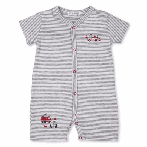 Kissy Kissy City Rescue Stripe Short Playsuit S21CR23ST