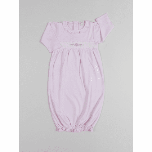 Kissy Kissy Classic Little Baby Bishop Medley Sack with Ruffle S18924-11RUwhpink